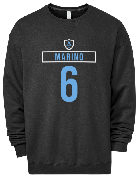 Away Jersey John Marino Premium Unisex Crewneck Sweatshirt | Swagsta