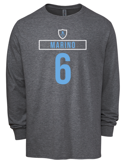 Away Jersey John Marino Men's Premium Blend Long Sleeve-T-Shirt | Swagsta