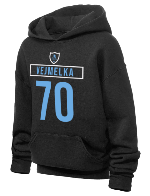 Away Jersey karel vejmelka Youth Hooded Sweatshirt | Swagsta
