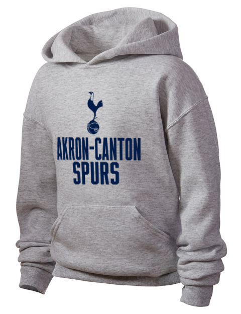 Stacked Akron Canton Spurs Youth Hooded Sweatshirt | Swagsta