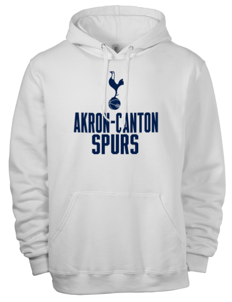 Stacked Akron Canton Spurs Eco Premium Unisex Hooded Sweatshirt | Swagsta