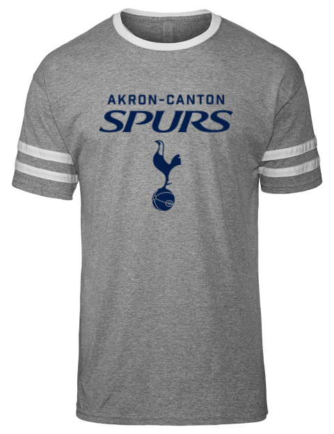 Classic Edition Akron Canton Spurs Men's Tri-Blend T-Shirt | Swagsta