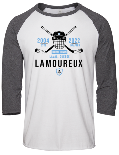 Classic Heritage maveric lamoureux Unisex Premium Three-Quarter Raglan T-Shirt | Swagsta