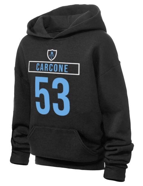 Away Jersey michael carcone Youth Hooded Sweatshirt | Swagsta