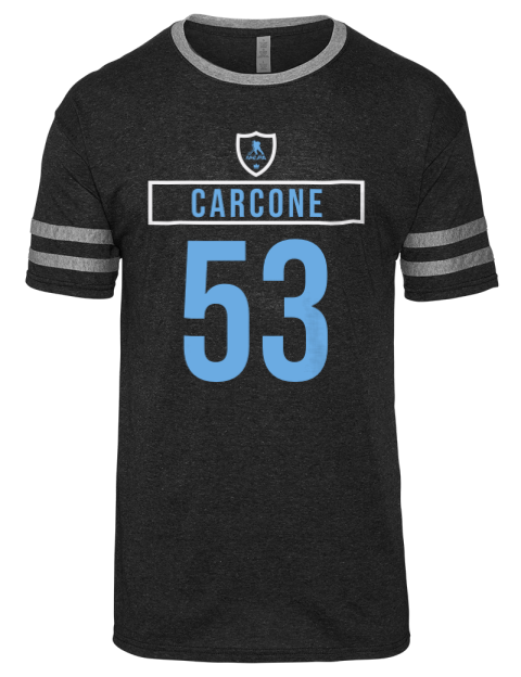 Away Jersey michael carcone Men's Tri-Blend T-Shirt | Swagsta