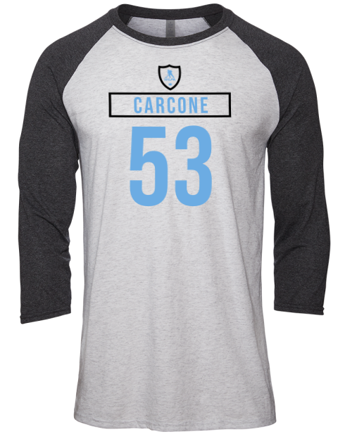 Home Jersey michael carcone Unisex Premium Three-Quarter Raglan T-Shirt | Swagsta