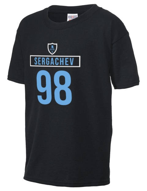 Away Jersey mikhail sergachev Youth T-Shirt | Swagsta
