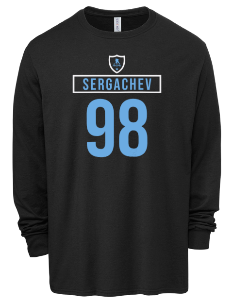 Away Jersey mikhail sergachev Men's Premium Blend Long Sleeve-T-Shirt | Swagsta