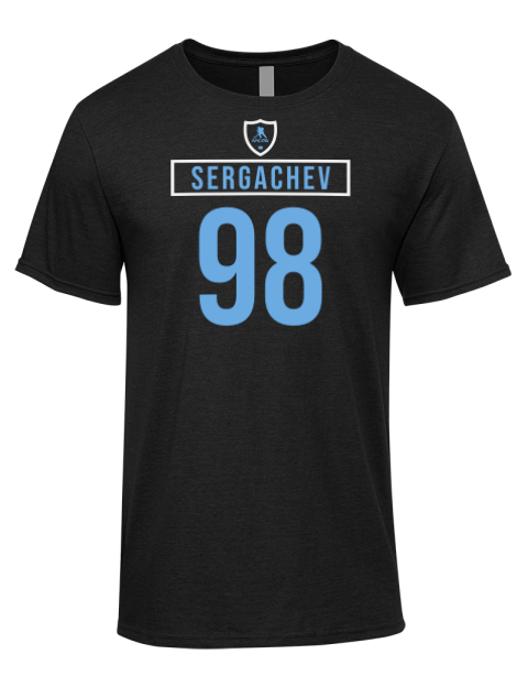 Away Jersey mikhail sergachev Premium Ring-Spun Cotton Unisex T-Shirt | Swagsta