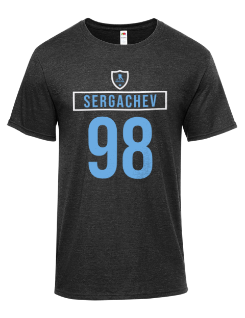 Away Jersey mikhail sergachev Iconic Men's T-Shirt | Swagsta