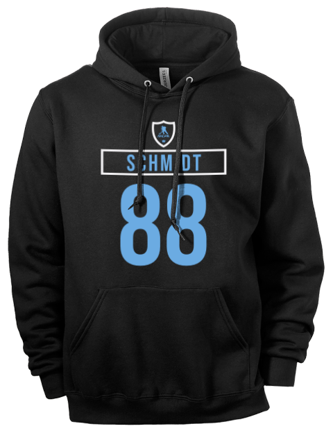 Away Jersey nate schmidt Eco Premium Unisex Hooded Sweatshirt | Swagsta
