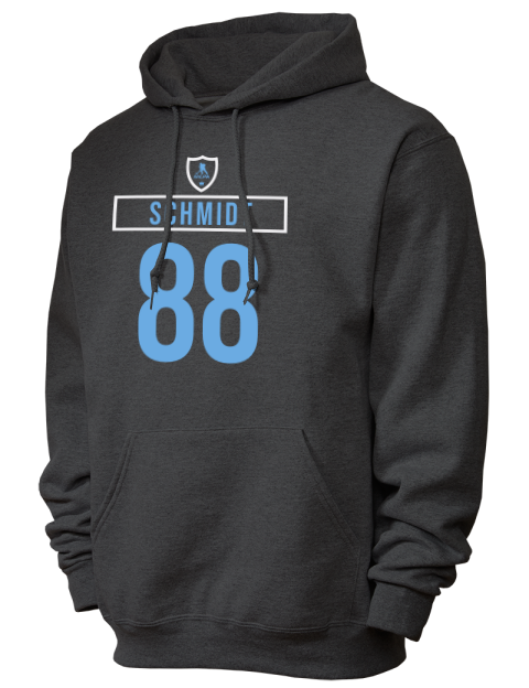 Away Jersey nate schmidt Unisex Hooded Sweatshirt | Swagsta