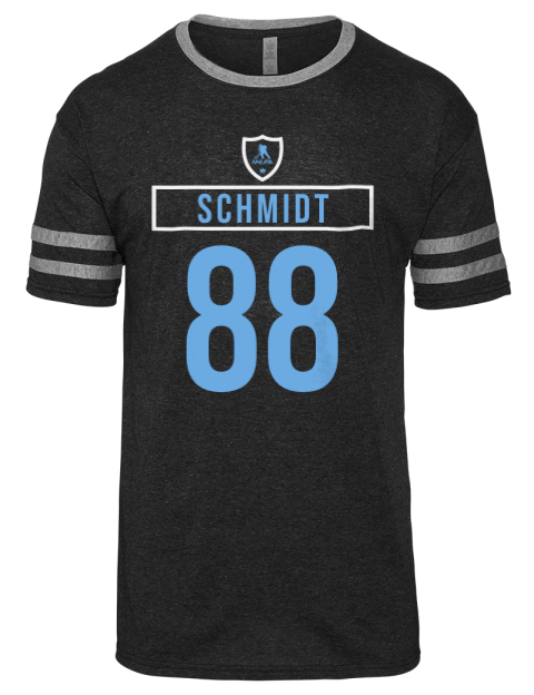 Away Jersey nate schmidt Men's Tri-Blend T-Shirt | Swagsta