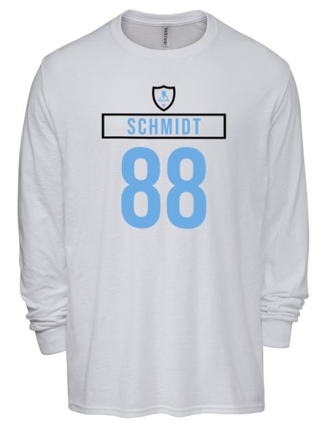 Home Jersey nate schmidt Men's Premium Blend Long Sleeve-T-Shirt | Swagsta