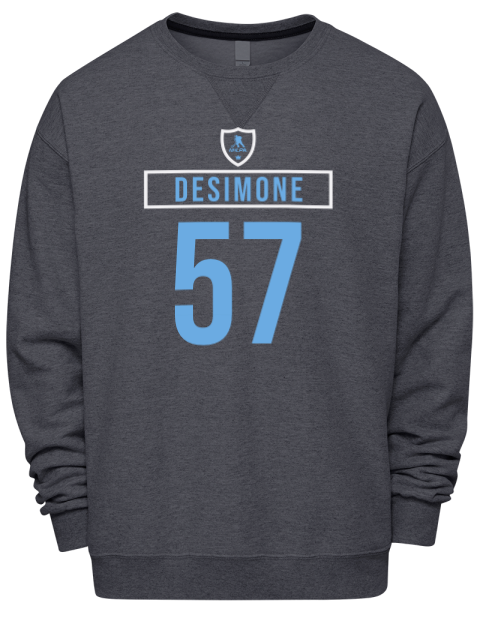 Away Jersey nick desimone Premium Unisex Crewneck Sweatshirt | Swagsta