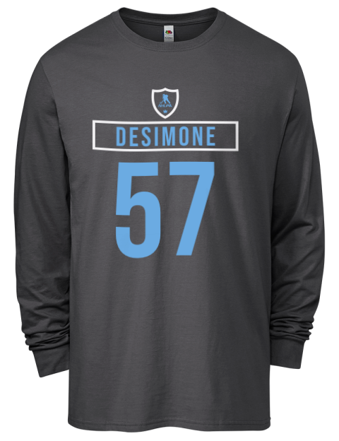 Away Jersey nick desimone Men's Long-Sleeve T-Shirt | Swagsta