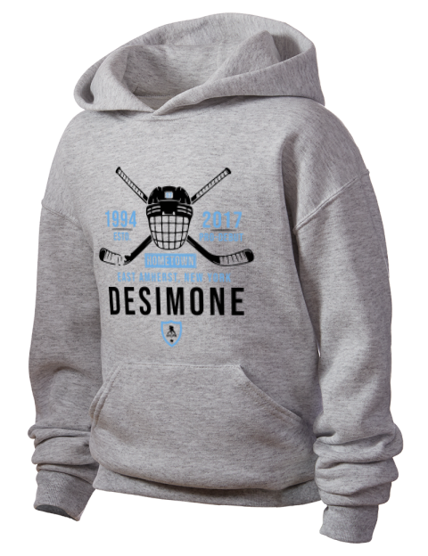 Classic Heritage nick desimone Youth Hooded Sweatshirt | Swagsta