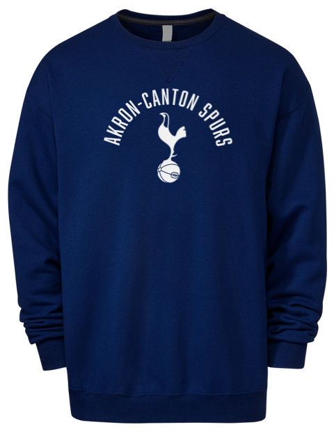 Arched Akron Canton Spurs Premium Unisex Crewneck Sweatshirt | Swagsta