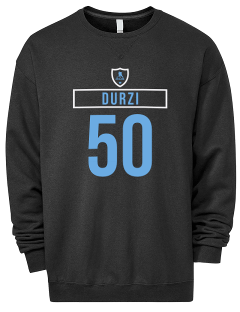 Away Jersey sean durzi Premium Unisex Crewneck Sweatshirt | Swagsta