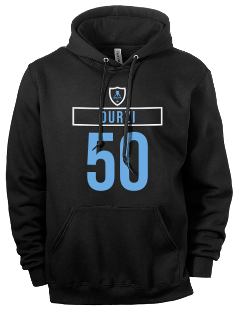 Away Jersey sean durzi Eco Premium Unisex Hooded Sweatshirt | Swagsta