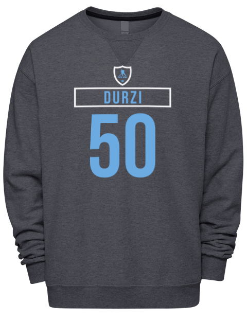 Away Jersey sean durzi Premium Unisex Crewneck Sweatshirt | Swagsta