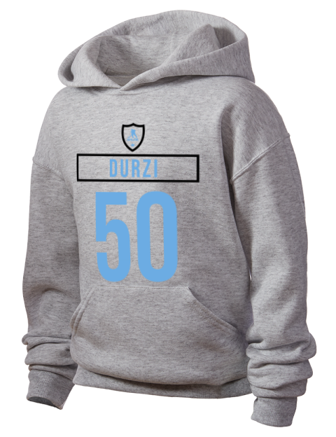 Home Jersey sean durzi Youth Hooded Sweatshirt | Swagsta
