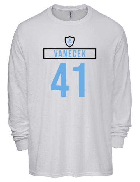 Home Jersey vitek vanecek Men's Premium Blend Long Sleeve-T-Shirt | Swagsta