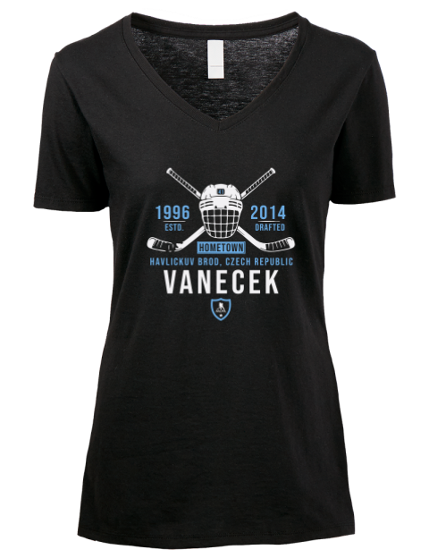 Heritage vitek vanecek Premium Ladies V-Neck T-Shirt | Swagsta