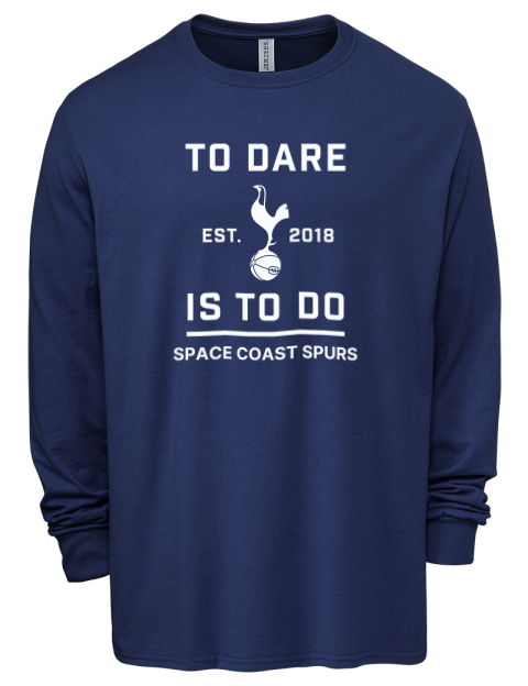 Space Coast Spurs Men's Premium Blend Long Sleeve-T-Shirt
