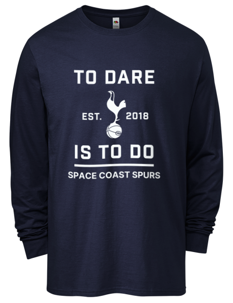 Space Coast Spurs Men's Long-Sleeve T-Shirt