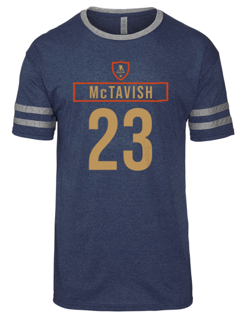 1A Away Jersey Mason Mctavish Men's Tri-Blend T-Shirt | Swagsta