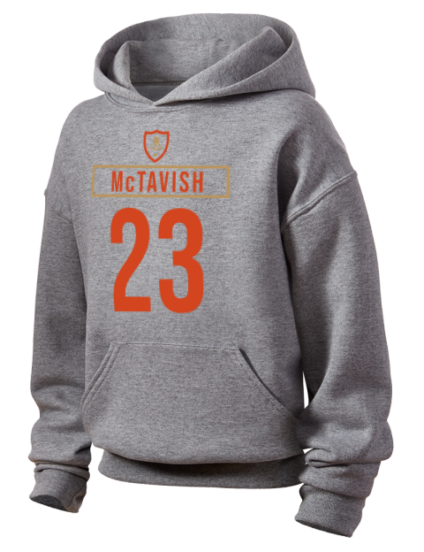 2A Home Jersey Mason Mctavish Youth Hooded Sweatshirt | Swagsta