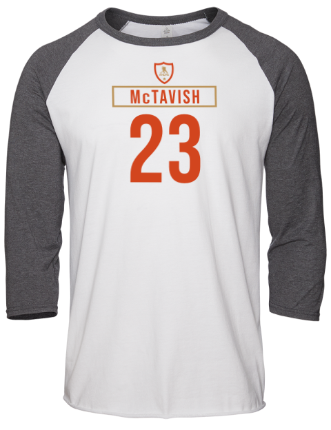 2A Home Jersey Mason Mctavish Unisex Premium Three-Quarter Raglan T-Shirt | Swagsta