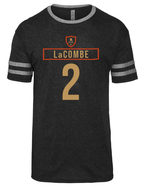 1A Away Jersey Jackson Lacombe Men's Tri-Blend T-Shirt | Swagsta