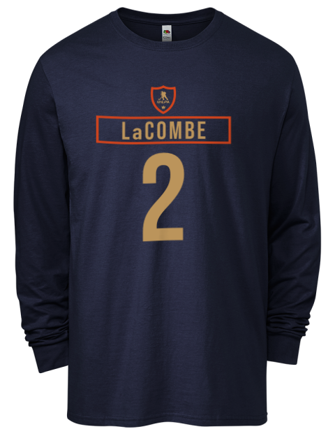 1A Away Jersey Jackson Lacombe Men's Long-Sleeve T-Shirt | Swagsta