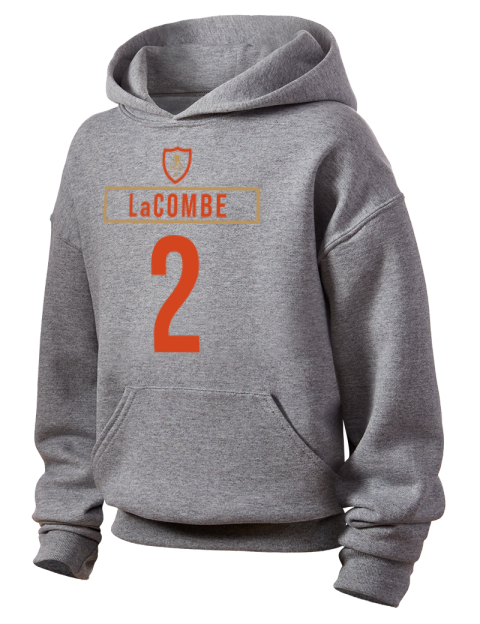2A Home Jersey Jackson Lacombe Youth Hooded Sweatshirt | Swagsta