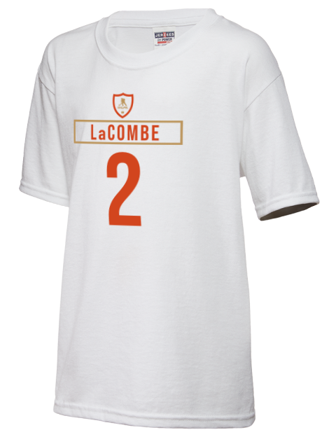 2A Home Jersey Jackson Lacombe Youth T-Shirt | Swagsta