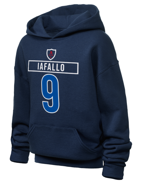 1A Away Jersey alex iafallo Youth Hooded Sweatshirt | Swagsta