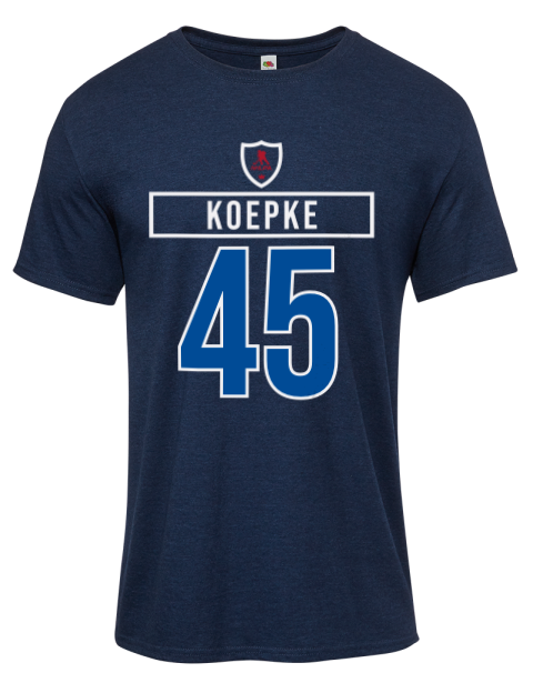 1A Away Jersey cole koepke Iconic Men's T-Shirt | Swagsta