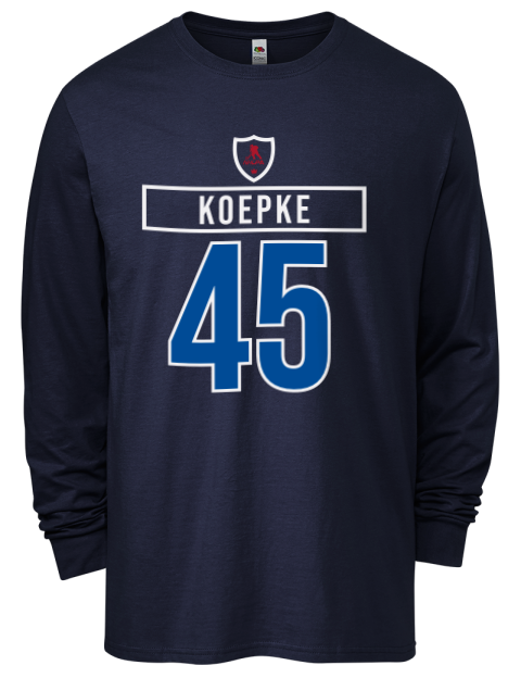 1A Away Jersey cole koepke Men's Long-Sleeve T-Shirt | Swagsta