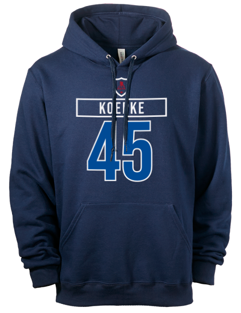 1A Away Jersey cole koepke Eco Premium Unisex Hooded Sweatshirt | Swagsta