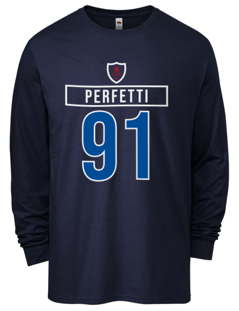 1A Away Jersey cole perfetti Men's Long-Sleeve T-Shirt | Swagsta