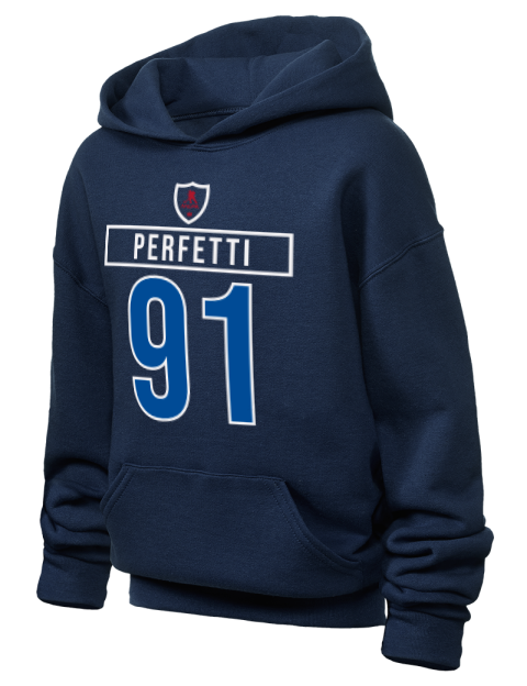1A Away Jersey cole perfetti Youth Hooded Sweatshirt | Swagsta