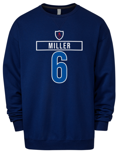 1A Away Jersey colin miller Premium Unisex Crewneck Sweatshirt | Swagsta