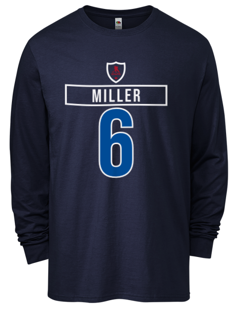 1A Away Jersey colin miller Men's Long-Sleeve T-Shirt | Swagsta