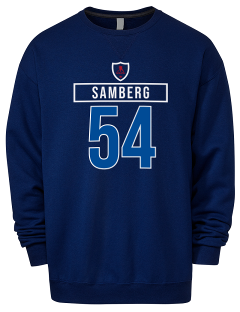 1A Away Jersey dylan samberg Premium Unisex Crewneck Sweatshirt | Swagsta