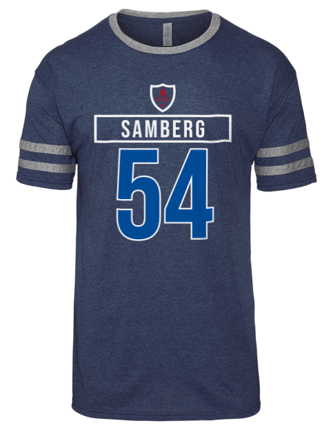 1A Away Jersey dylan samberg Men's Tri-Blend T-Shirt | Swagsta