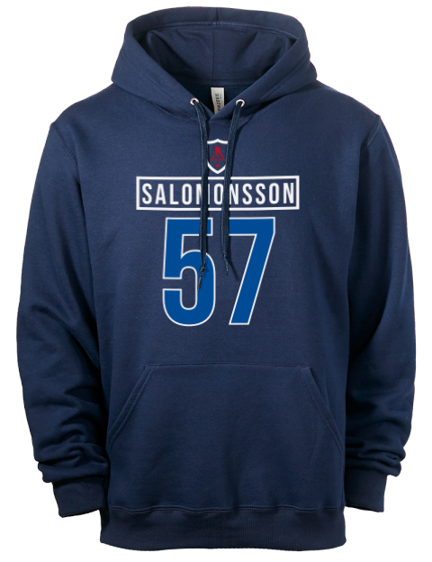 1A Away Jersey elias salomonsson Eco Premium Unisex Hooded Sweatshirt | Swagsta