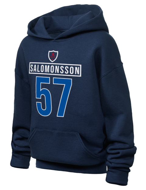 1A Away Jersey elias salomonsson Youth Hooded Sweatshirt | Swagsta