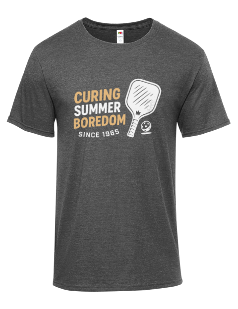 Curing Boredom Since Pickleball Iconic Men's T-Shirt | Swagsta